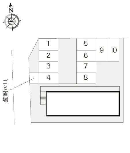 ★手数料０円★春日井市出川町６丁目　月極駐車場（LP）